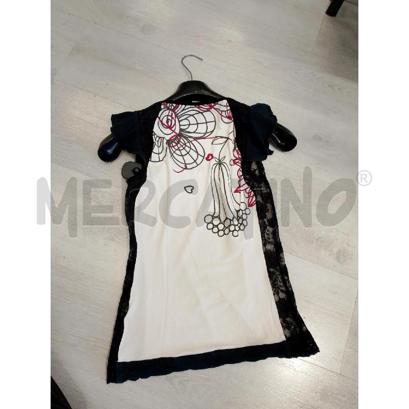 MAGLIA DONNA PIANURA STUDIO BIANCA ROSSA NERA | Mercatino dell'Usato San giovanni teatino 2