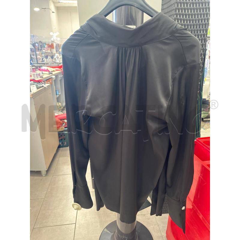 MAGLIA DONNA REBEL QUEEN NERA BOTTONI STRASS | Mercatino dell'Usato San giovanni teatino 3