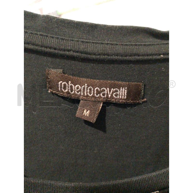MAGLIA DONNA ROBERTO CAVALLI NERA FANTASIA  | Mercatino dell'Usato San giovanni teatino 2