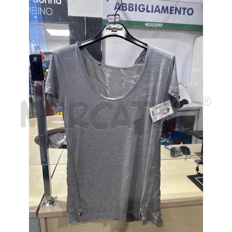 MAGLIA DONNA SMARCHIATA GRIGIA SETA  | Mercatino dell'Usato San giovanni teatino 1