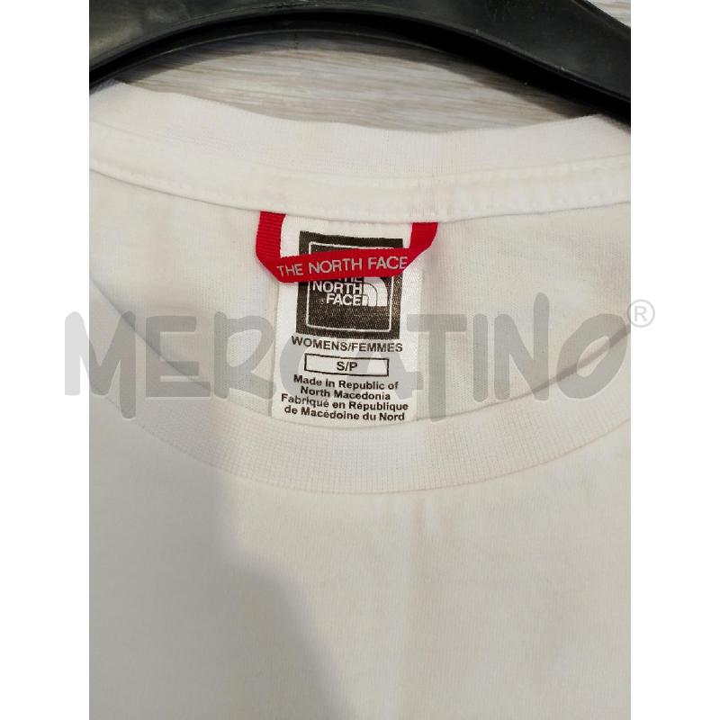 MAGLIA DONNA THE NORTH FACE BIANCA MEZZA MANICA  | Mercatino dell'Usato San giovanni teatino 2
