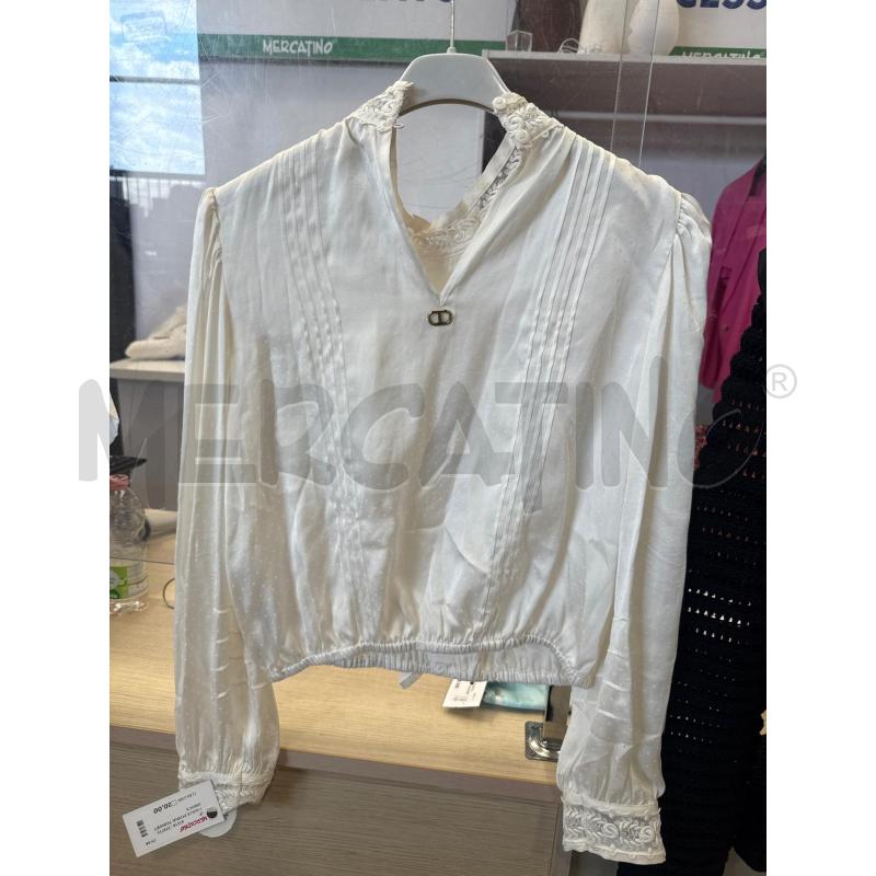 MAGLIA DONNA TWINSET BIANCA | Mercatino dell'Usato San giovanni teatino 2