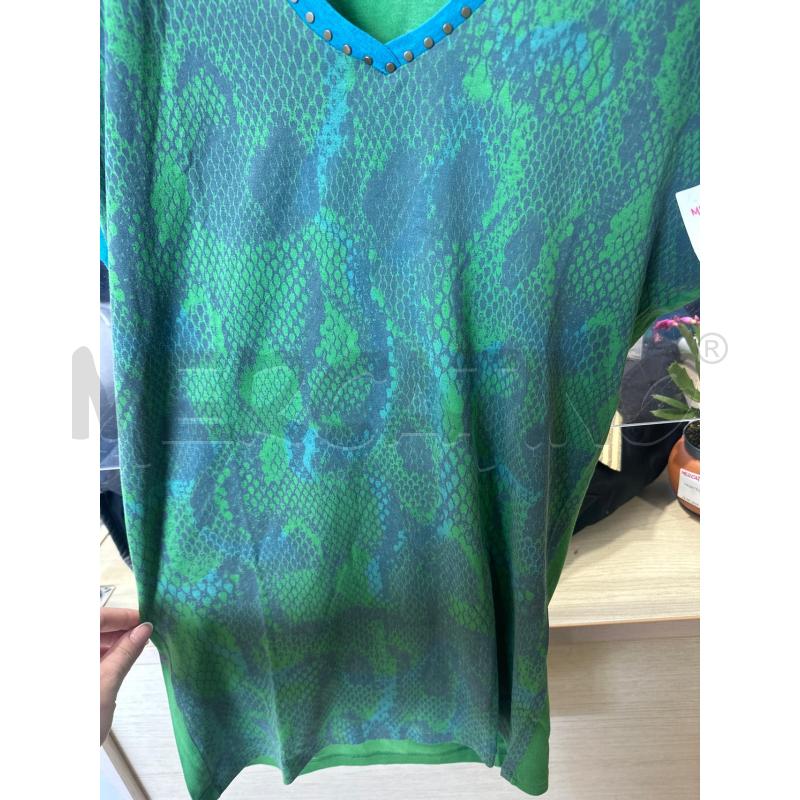 MAGLIA DONNA VERDE CUSTO BARCELONA | Mercatino dell'Usato San giovanni teatino 2