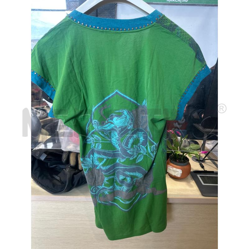 MAGLIA DONNA VERDE CUSTO BARCELONA | Mercatino dell'Usato San giovanni teatino 4