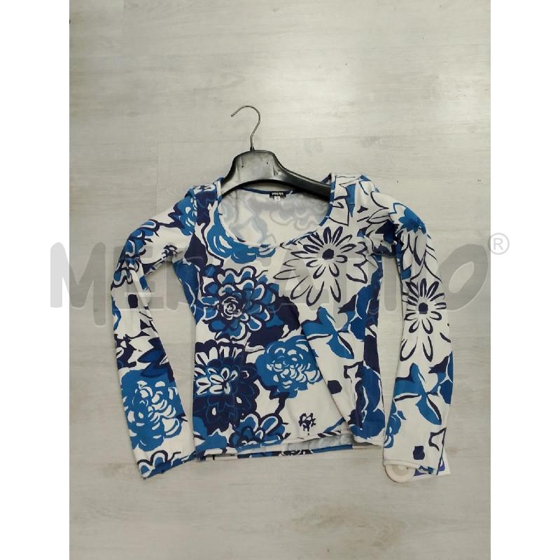 MAGLIA DONNA VERSACE SPORT BIANCA AZZURRA FANTASIA | Mercatino dell'Usato San giovanni teatino 1