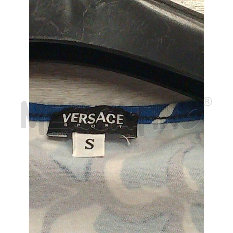 MAGLIA DONNA VERSACE SPORT BIANCA AZZURRA FANTASIA | Mercatino dell'Usato San giovanni teatino 2
