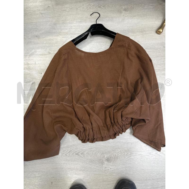 MAGLIA DONNA ZARA MARRONE  | Mercatino dell'Usato San giovanni teatino 3