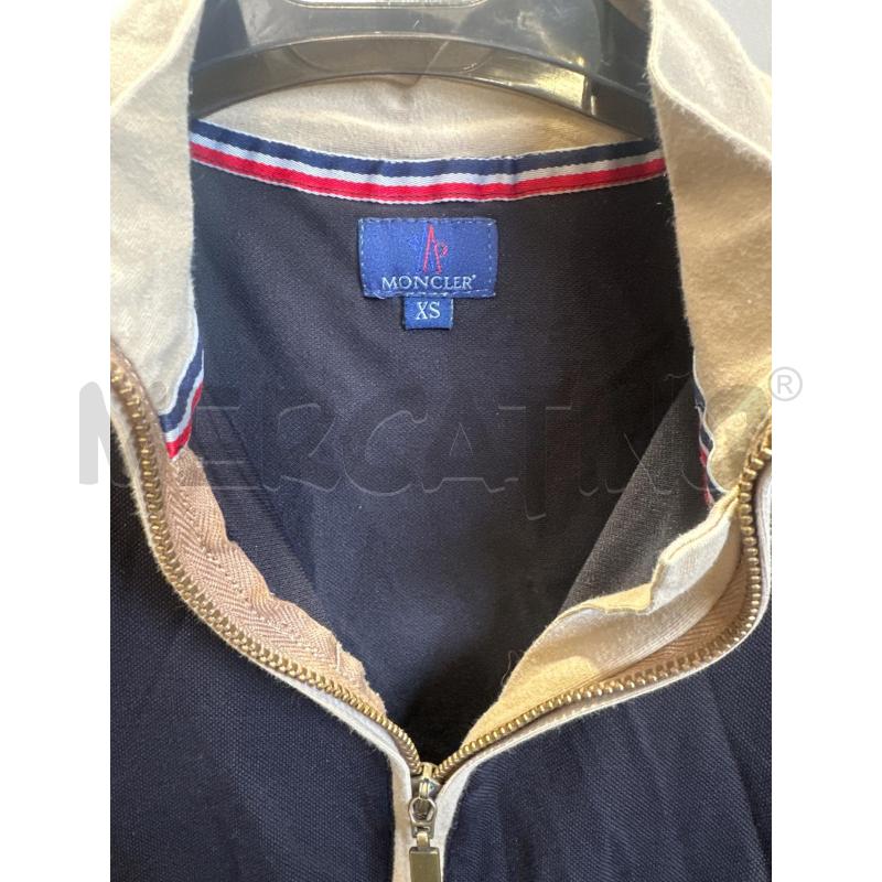 MAGLIA DONNA ZIP MONCLER NERA BEIGE | Mercatino dell'Usato San giovanni teatino 2