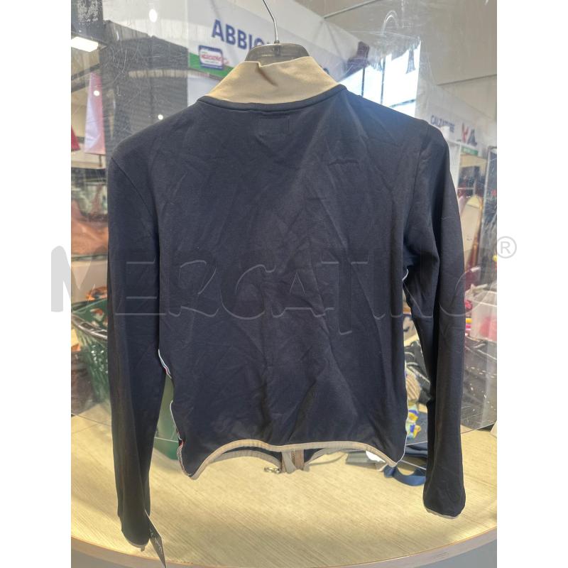 MAGLIA DONNA ZIP MONCLER NERA BEIGE | Mercatino dell'Usato San giovanni teatino 5