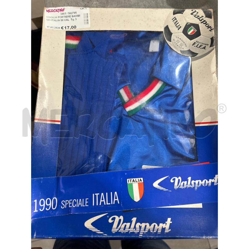MAGLIA PORTIERE BAMBINO ITALIA 90 VALSPORT | Mercatino dell'Usato San giovanni teatino 2