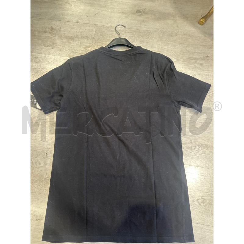 MAGLIA UOMO BALMAIN NERA STAMPA MEZZA MANICA | Mercatino dell'Usato San giovanni teatino 3