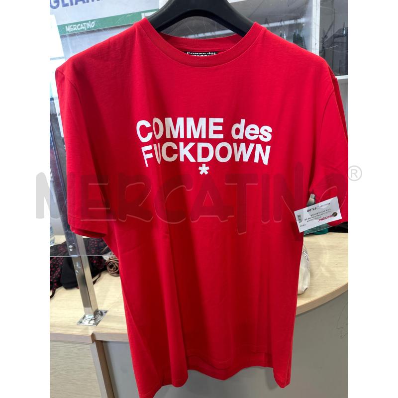 MAGLIA UOMO COMME DE FUCK DOWN ROSSA | Mercatino dell'Usato San giovanni teatino 1