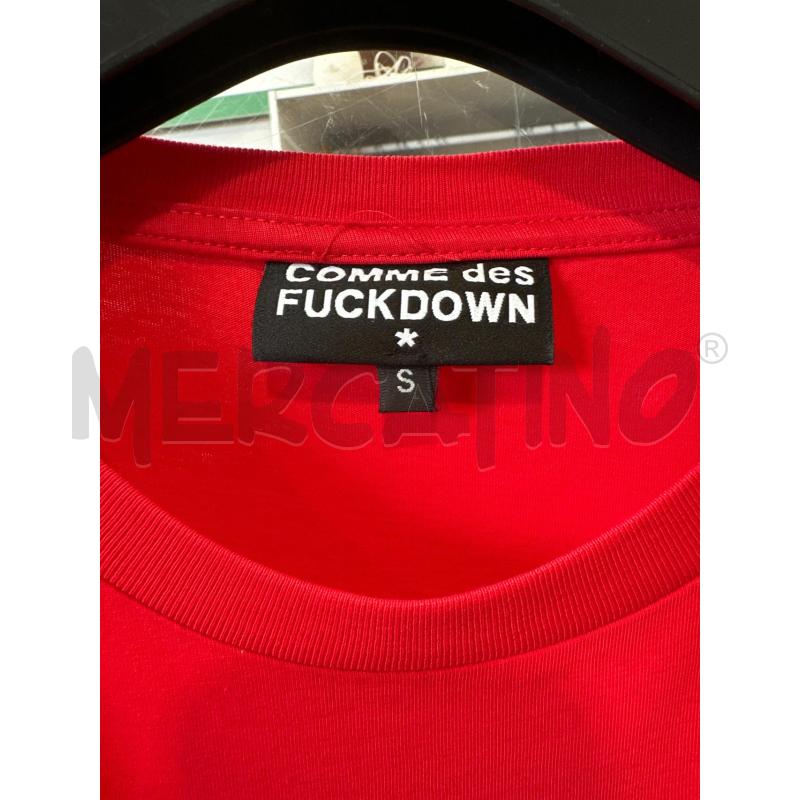 MAGLIA UOMO COMME DE FUCK DOWN ROSSA | Mercatino dell'Usato San giovanni teatino 2