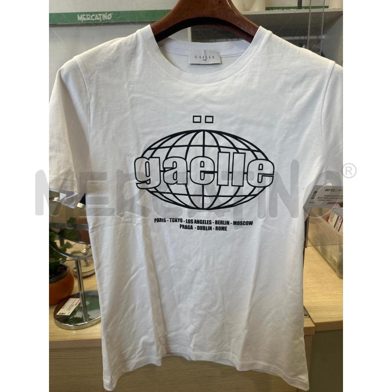 MAGLIA UOMO GAELLE BIANCA LOGATA NERA | Mercatino dell'Usato San giovanni teatino 1