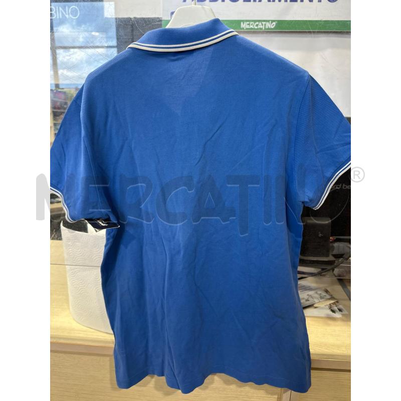 MAGLIA UOMO MONCLER CELESTE RIGHE  | Mercatino dell'Usato San giovanni teatino 3
