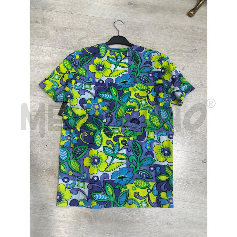 MAGLIA UOMO MOSCHINO VIOLA VERDE GIALLA MEZZA MANICA | Mercatino dell'Usato San giovanni teatino 2
