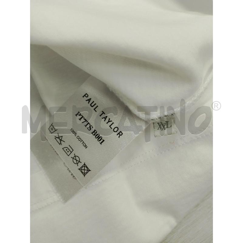 MAGLIA UOMO PAUL TAYLOR BIANCA  | Mercatino dell'Usato San giovanni teatino 3