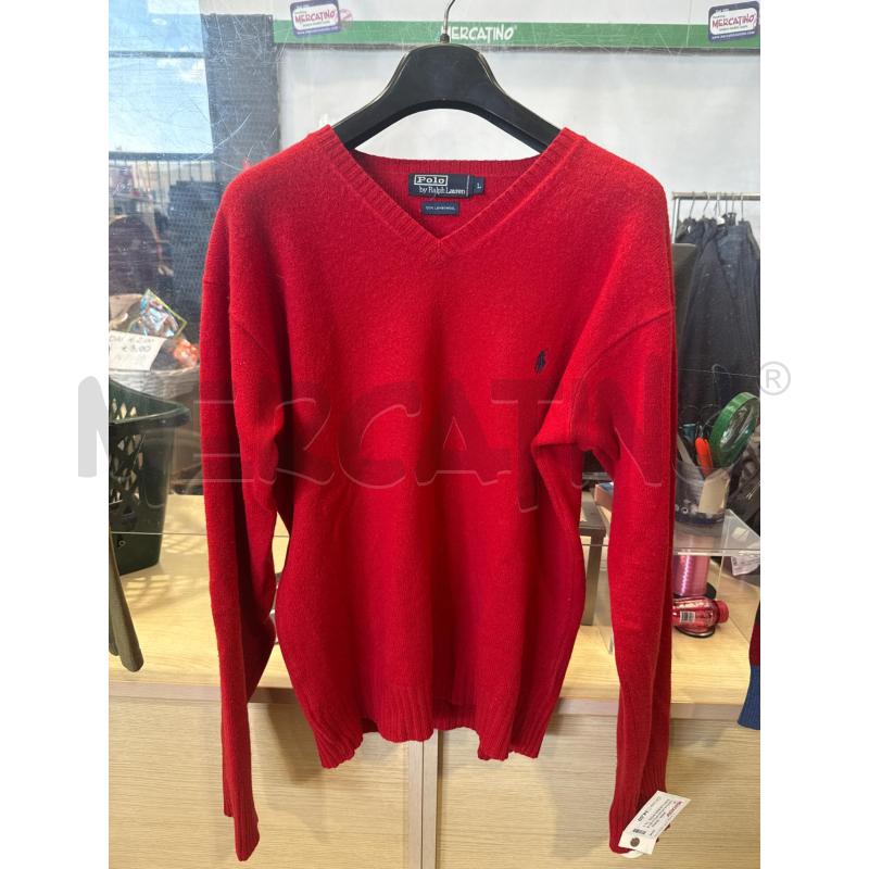MAGLIA UOMO POLO BY RALPH LAUREN ROSSA | Mercatino dell'Usato San giovanni teatino 1