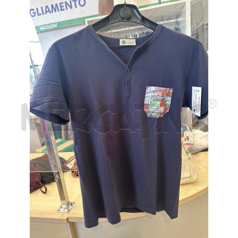MAGLIA UOMO ROBERTO FERRANTE BLU | Mercatino dell'Usato San giovanni teatino 1
