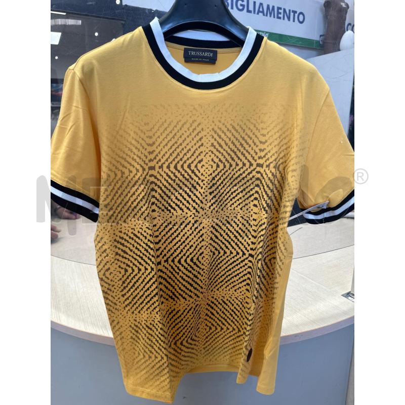 MAGLIA UOMO TRUSSARDI GIALLA  | Mercatino dell'Usato San giovanni teatino 1