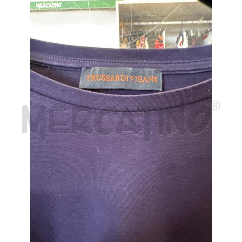 MAGLIA UOMO TRUSSARDI JEANS BLU NOTTE  | Mercatino dell'Usato San giovanni teatino 2