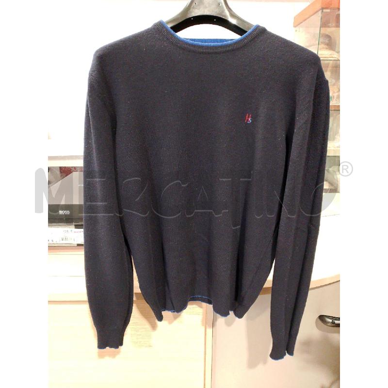 MAGLIONE UOMO HARMONT&BLAINE BLU  | Mercatino dell'Usato San giovanni teatino 1