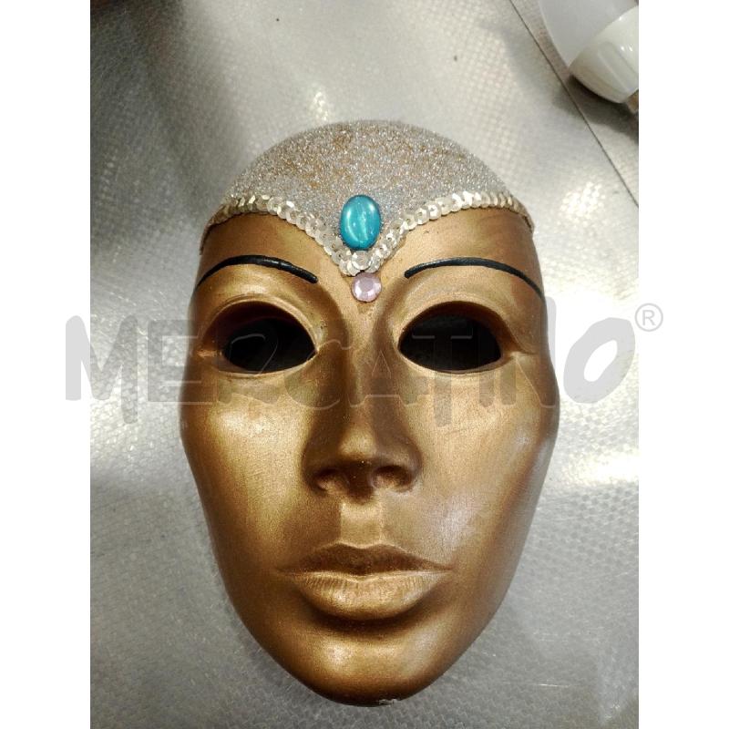 MASCHERA VENEZIANA DORATA | Mercatino dell'Usato San giovanni teatino 1