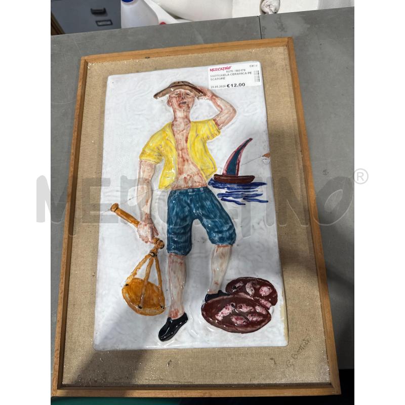 MATTONELA CERAMICA PESCATORE  | Mercatino dell'Usato San giovanni teatino 1