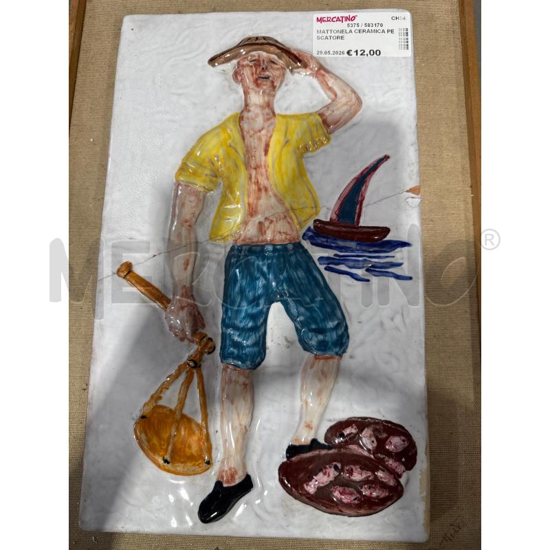MATTONELA CERAMICA PESCATORE  | Mercatino dell'Usato San giovanni teatino 2