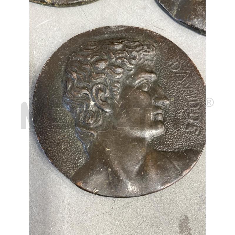 MEDAGLIA 7PZ MICHELANGELO DANTE BEATRICE DAVIDE RAFFAELLO | Mercatino dell'Usato San giovanni teatino 3
