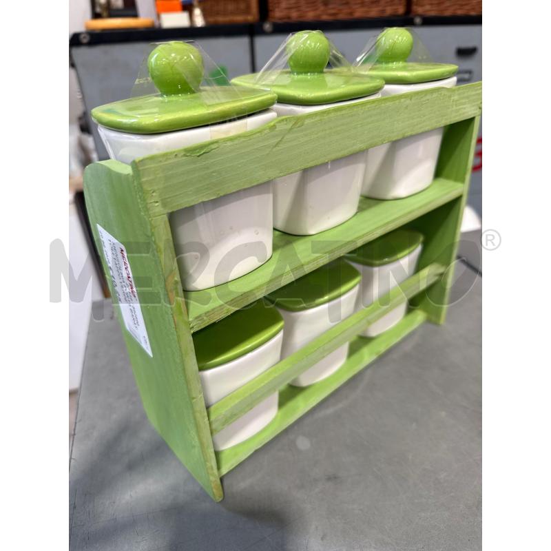 MENSOLINA PORTA BARATTOLI TAPPO VERDE | Mercatino dell'Usato San giovanni teatino 2