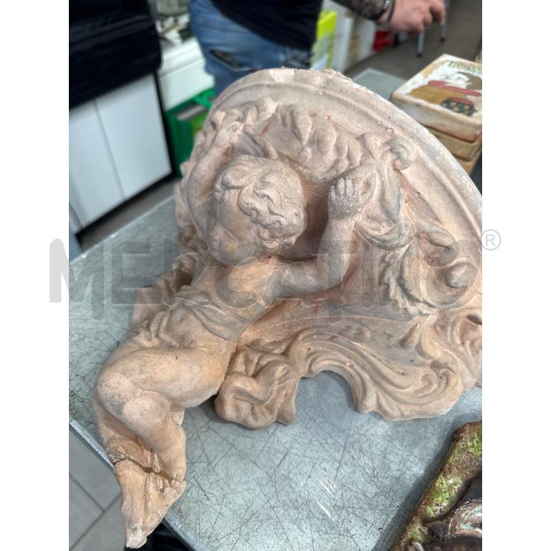 MENSOLINA TERRACOTTA ANGIOLETTO DA RESTAURARE | Mercatino dell'Usato San giovanni teatino 3