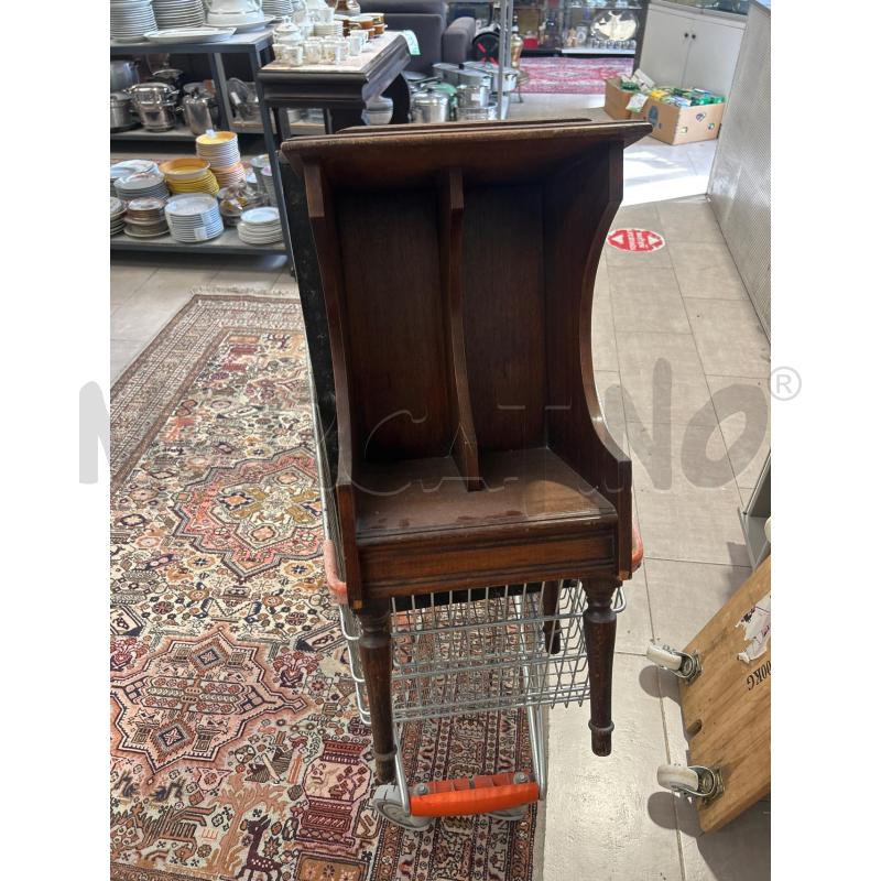 MOBILETTO PORTA LIBRI LEGNO | Mercatino dell'Usato San giovanni teatino 1