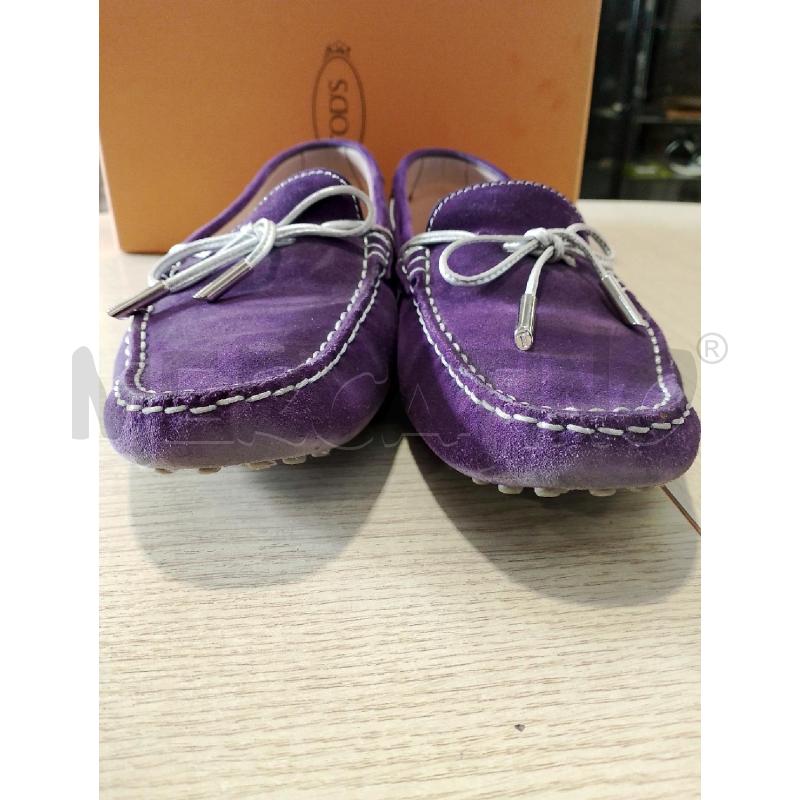MOCASSINI DONNA TODS VIOLA SCAMOSCIATE  | Mercatino dell'Usato San giovanni teatino 2