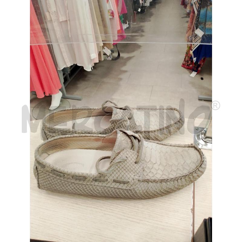 MOCASSINI PELLE UOMO JUST CAVALLI BEIGE  | Mercatino dell'Usato San giovanni teatino 1