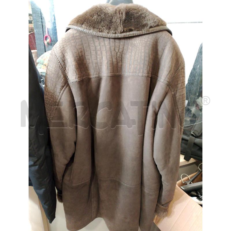 MONTONE UOMO MARRONE SHEARLING | Mercatino dell'Usato San giovanni teatino 2