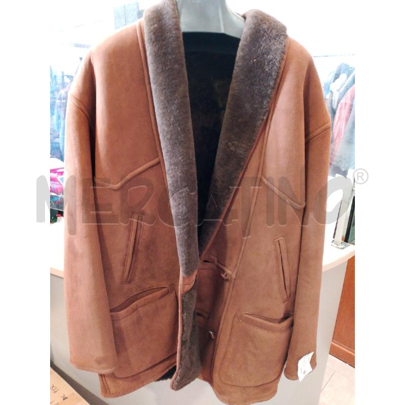 MONTONE UOMO ORIGINAL SHEARLING MARRONE  | Mercatino dell'Usato San giovanni teatino 1