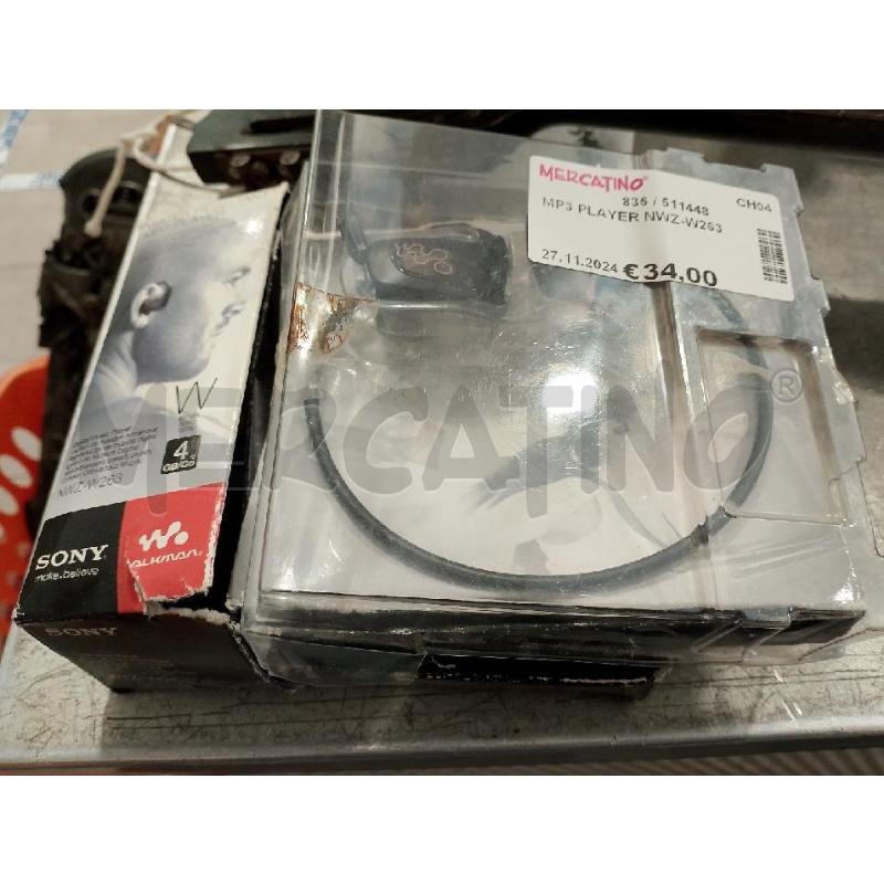 MP3 PLAYER NWZ-W263 | Mercatino dell'Usato San giovanni teatino 1