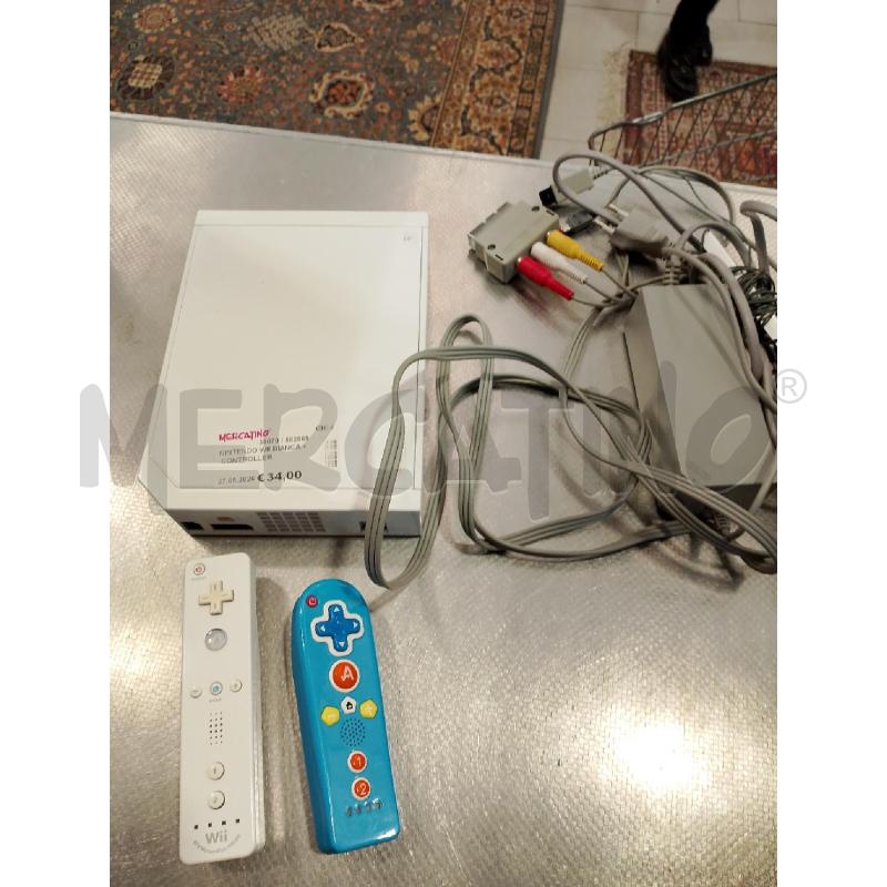 NINTENDO WII BIANCA + CONTROLLER | Mercatino dell'Usato San giovanni teatino 1