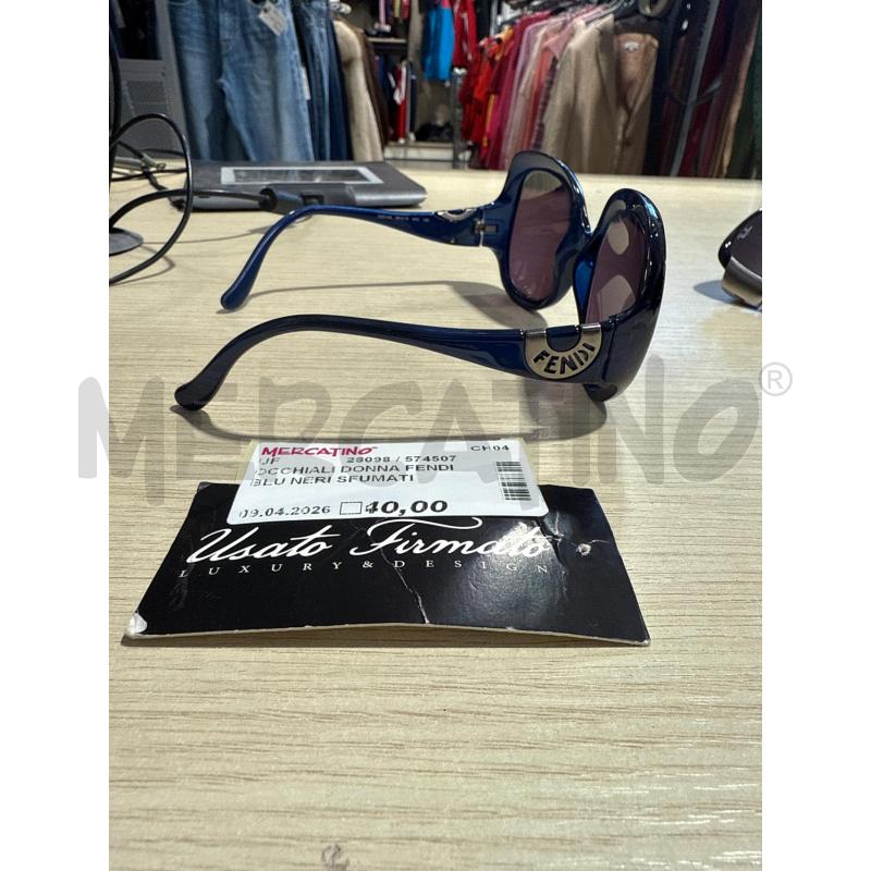 OCCHIALI DONNA FENDI BLU NERI SFUMATI | Mercatino dell'Usato San giovanni teatino 3