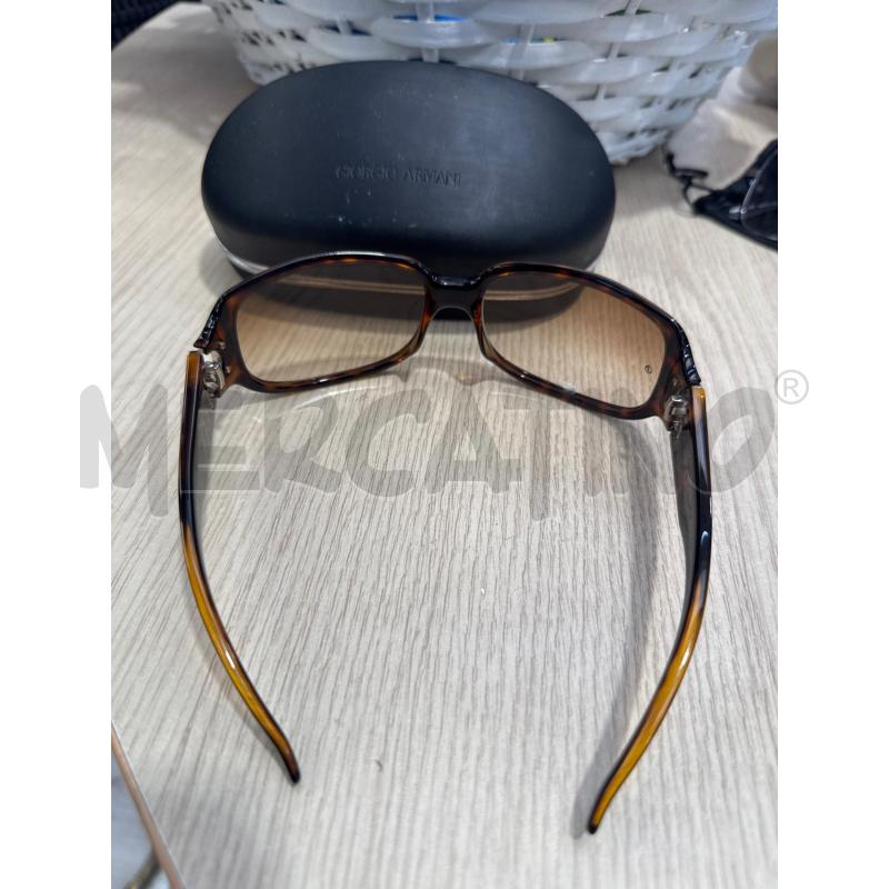 OCCHIALI DONNA GIORGIO ARMANI MARRONI SCURO  | Mercatino dell'Usato San giovanni teatino 4