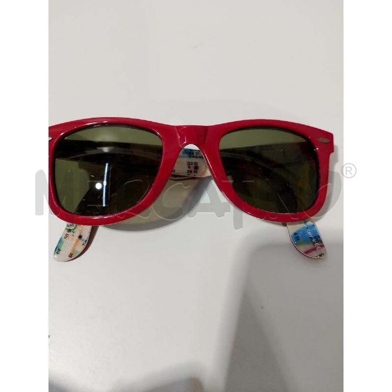 OCCHIALI DONNA RAYBAN ROSSI STANGHETTE COLORATE  | Mercatino dell'Usato San giovanni teatino 1