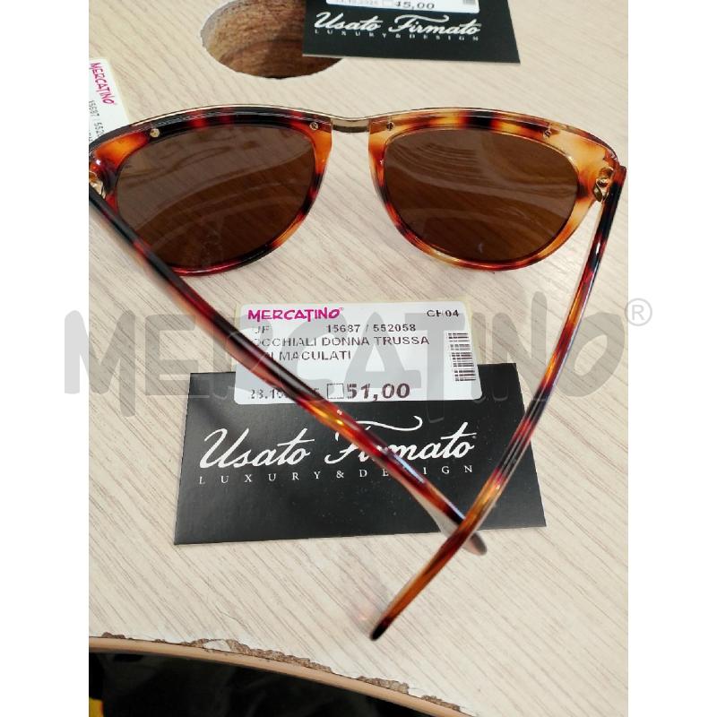 OCCHIALI DONNA TRUSSARDI MACULATI | Mercatino dell'Usato San giovanni teatino 3