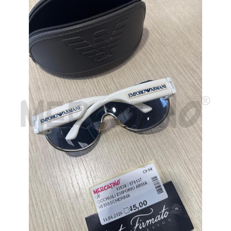 OCCHIALI EMPORIO ARMANI MASCHERINA  | Mercatino dell'Usato San giovanni teatino 3