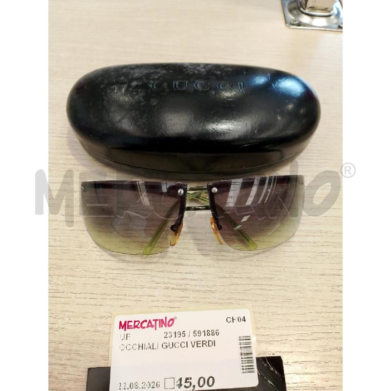 OCCHIALI GUCCI VERDI | Mercatino dell'Usato San giovanni teatino 1