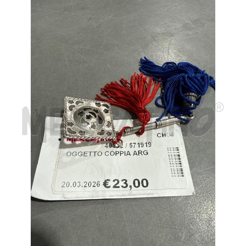 OGGETTO COPPIA ARG | Mercatino dell'Usato San giovanni teatino 1