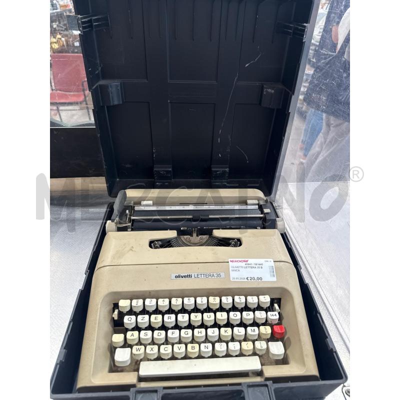 OLIVETTI LETTERA 35 BIANCA | Mercatino dell'Usato San giovanni teatino 1