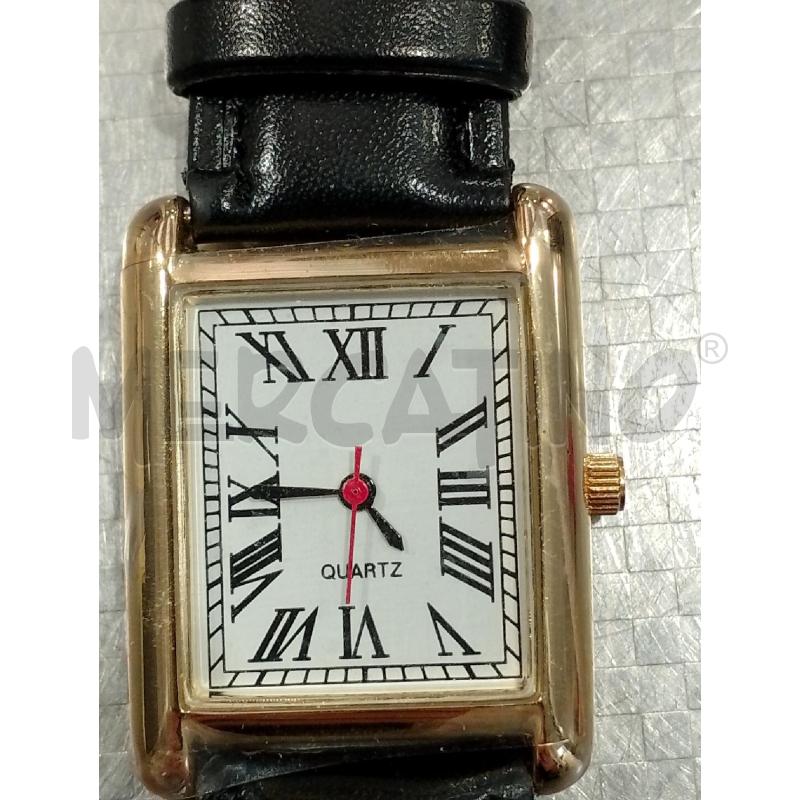 OROLOGIO CINTURINO NERO DORATO | Mercatino dell'Usato San giovanni teatino 1