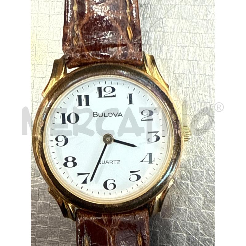 OROLOGIO DA POLSO BULOVA CINTURINO MARRO | Mercatino dell'Usato San giovanni teatino 1