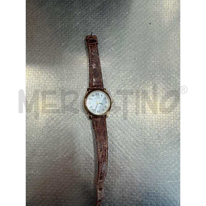 OROLOGIO DA POLSO BULOVA CINTURINO MARRO | Mercatino dell'Usato San giovanni teatino 2